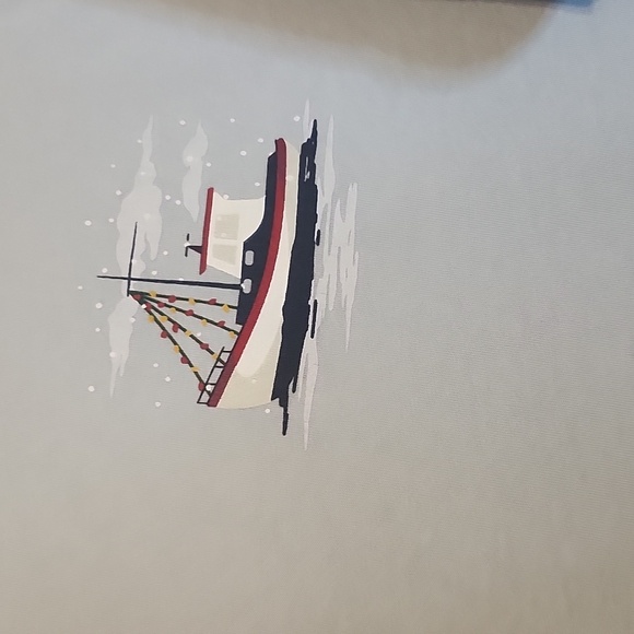 J.crew Light Blue T-Shirt with Sailboat Design - Picture 4 of 11